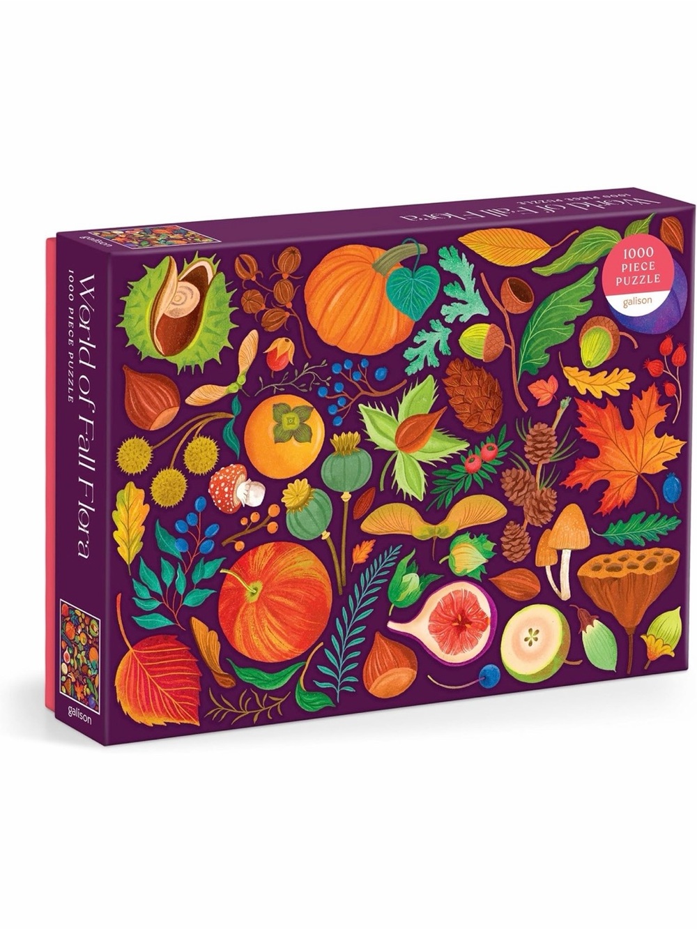 Galison World of Fall Flora 1000 Piece Jigsaw Puzzle
